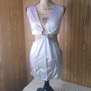 silk maison belly dress